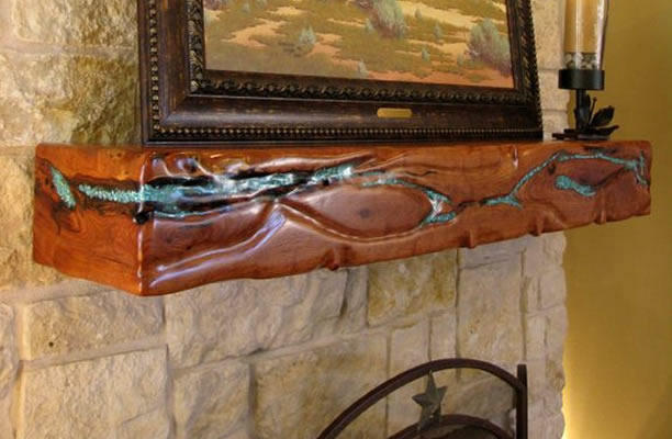 Solid Wood Fireplace Mantels